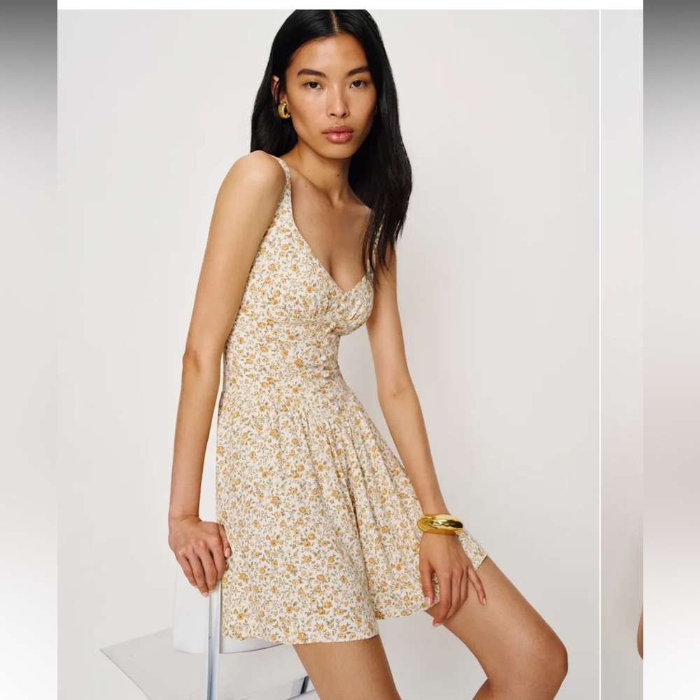 Reformation Wynn floral dress